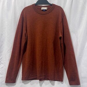 Artefact Men’s Large 100% Merino Wool Crew Neck Copper Sweater